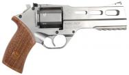 Chiappa Rhino .357 RemMag 5" 6rd Wood Grip Nickel