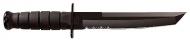 Ka-Bar 1245 Black Kabar Fixed 1095 Cro-Van Tanto Blade Kraton