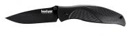 Kershaw 1550 Black Out Folder 440A Stainless Drop Point Blade Polyimide