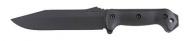Ka-Bar 0007 BECKER COMBAT Fixed 1095 Carbon Clip Point Blade Grivory