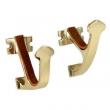 ALL BRASS GUN HANGER