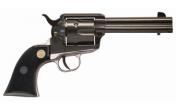 Chiappa 1873 22LR 4.75" Black/Silver 6 Round