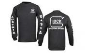 Glock Shooting Sport T-Shirt Long Sleeve/ Black- LARGE