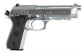 Taurus 92 Standard 9mm 5" 17+1 Rubber Grip w/Rail Stainless Finish 192015917 