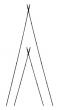 Stoney Point F3B39R1X Steady Stix II Black