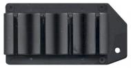 Tac-Star 1081167 Sidesaddle Shotshell Carrier 1081167 + 4 Ex Rds on Shotgun Blk