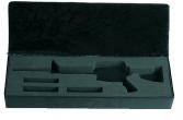 Bulldog BD595 Tactical AR15 M4/M6 Case 40x14" w/Die-Cut Foam Nylon Outer Black