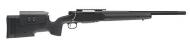 FN A1 A3 Bolt 300 Winchester Short Magnum 24" 3+1 Synthetic Stk Black 75536 