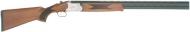 TriStar Hunter Over/Under 16 ga 28" 2.75" Wood Blue/Silver Receiver 33308  Finish
